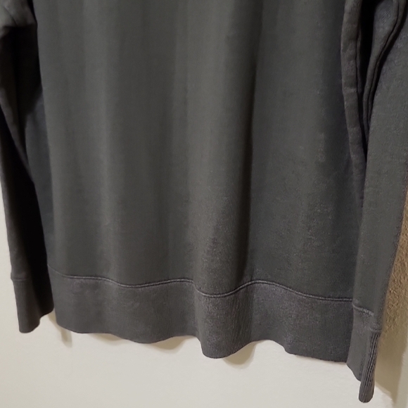 Time and Tru Women's Crew Neck Sweater - Dark Gray - Picture 12 of 14